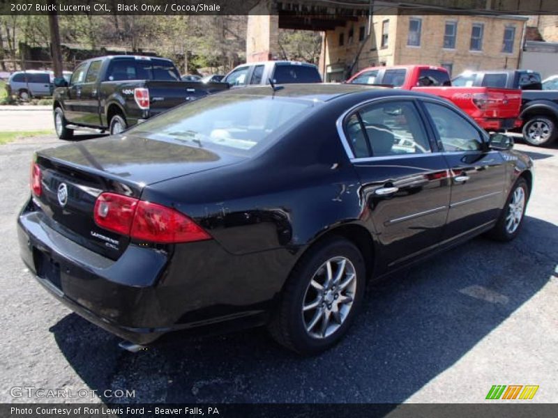 Black Onyx / Cocoa/Shale 2007 Buick Lucerne CXL