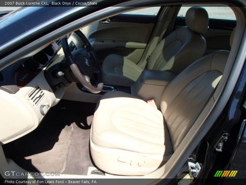 Black Onyx / Cocoa/Shale 2007 Buick Lucerne CXL