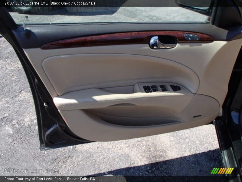Black Onyx / Cocoa/Shale 2007 Buick Lucerne CXL