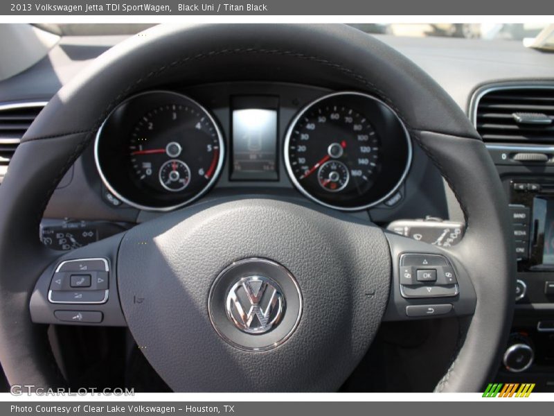 Black Uni / Titan Black 2013 Volkswagen Jetta TDI SportWagen