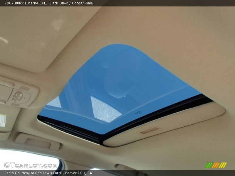 Black Onyx / Cocoa/Shale 2007 Buick Lucerne CXL