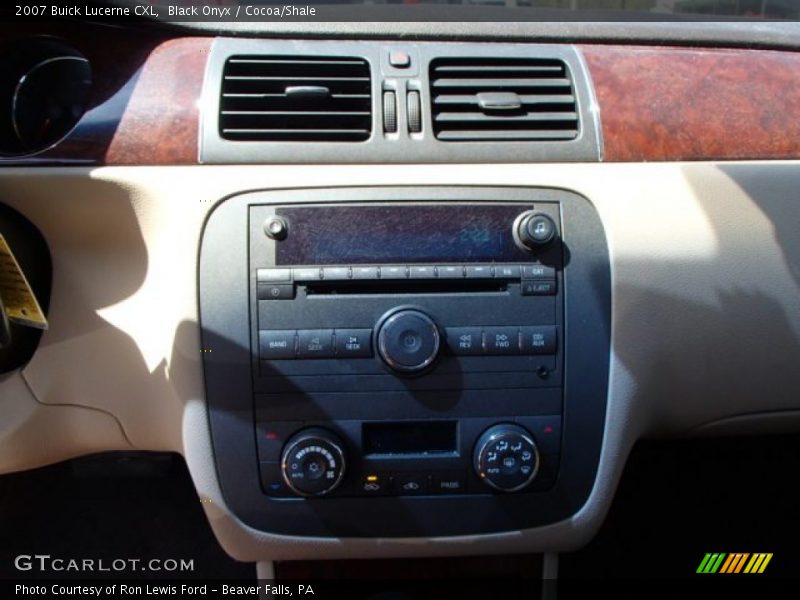 Black Onyx / Cocoa/Shale 2007 Buick Lucerne CXL