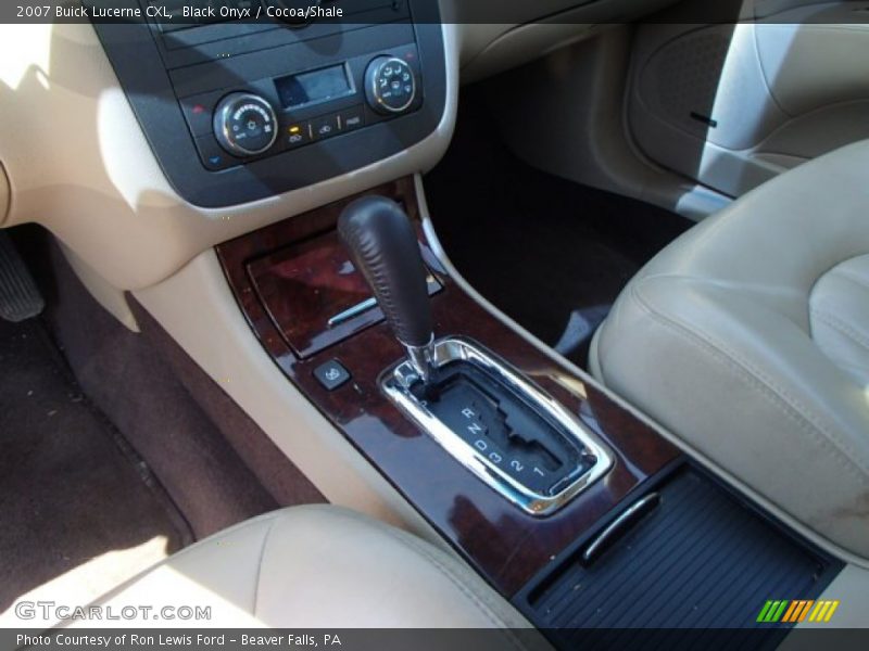 Black Onyx / Cocoa/Shale 2007 Buick Lucerne CXL