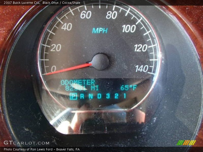 Black Onyx / Cocoa/Shale 2007 Buick Lucerne CXL
