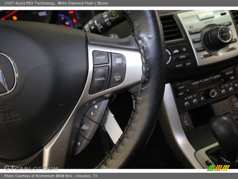 White Diamond Pearl / Ebony 2007 Acura RDX Technology