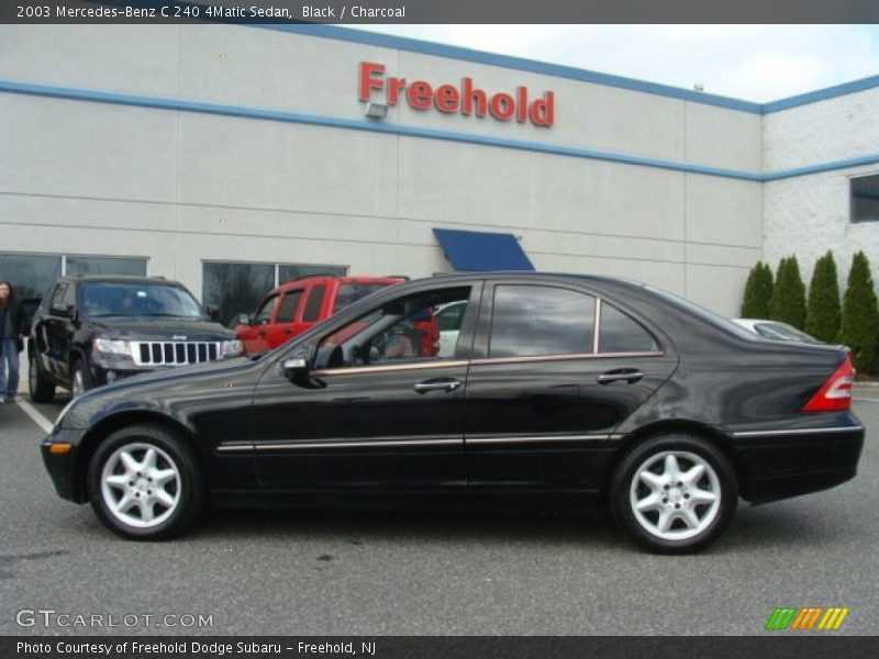 Black / Charcoal 2003 Mercedes-Benz C 240 4Matic Sedan