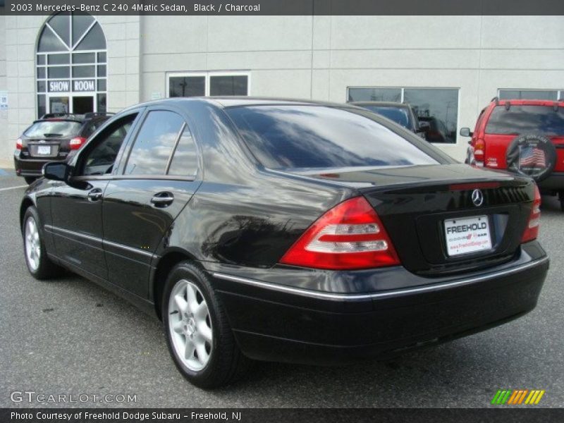 Black / Charcoal 2003 Mercedes-Benz C 240 4Matic Sedan