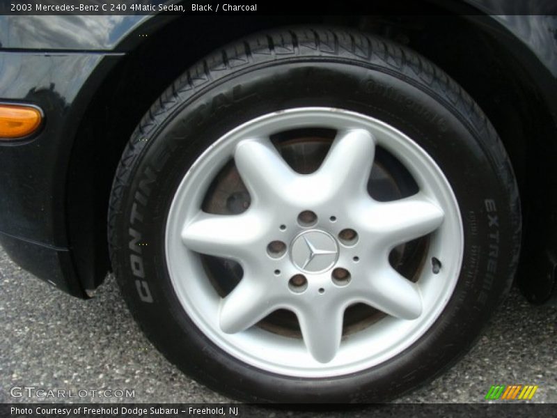 Black / Charcoal 2003 Mercedes-Benz C 240 4Matic Sedan