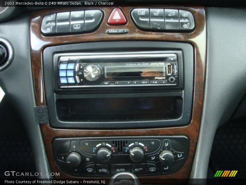 Black / Charcoal 2003 Mercedes-Benz C 240 4Matic Sedan
