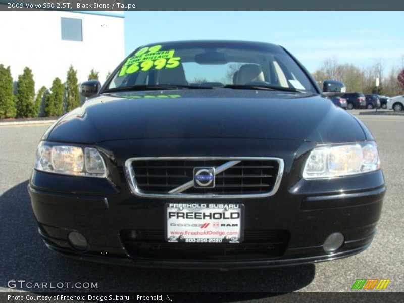 Black Stone / Taupe 2009 Volvo S60 2.5T