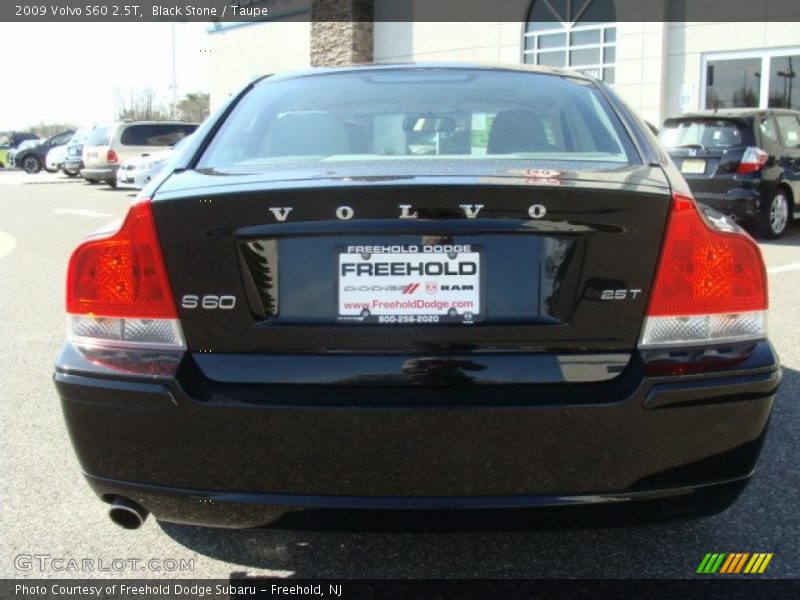 Black Stone / Taupe 2009 Volvo S60 2.5T