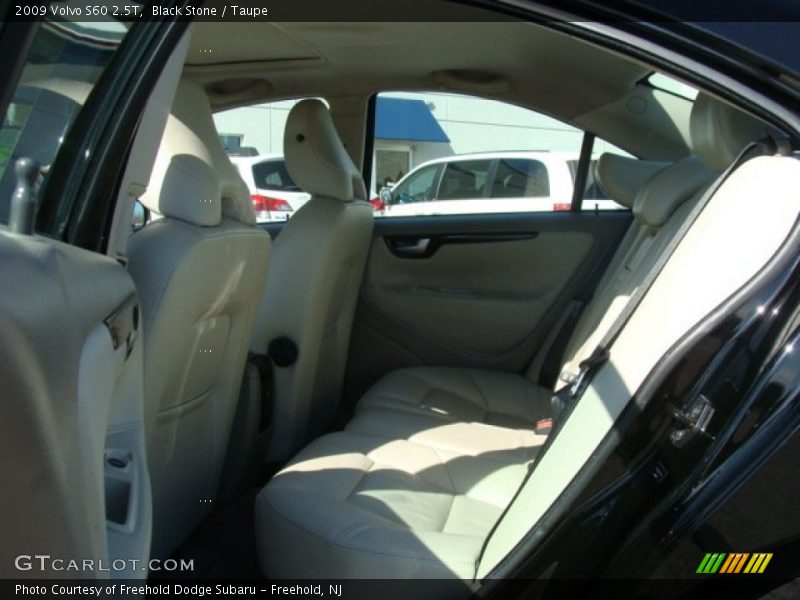 Black Stone / Taupe 2009 Volvo S60 2.5T
