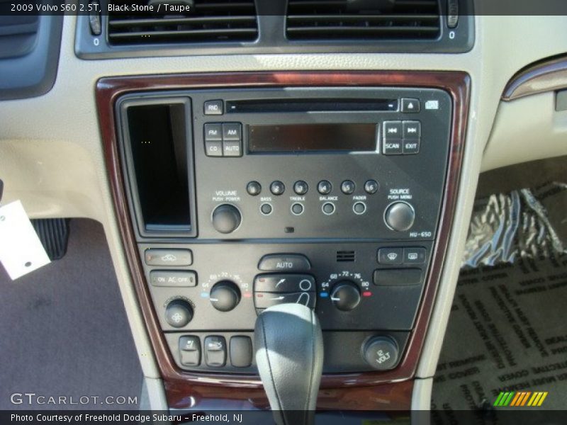 Black Stone / Taupe 2009 Volvo S60 2.5T