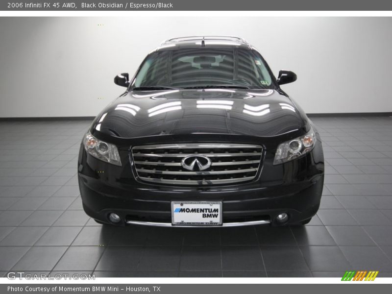 Black Obsidian / Espresso/Black 2006 Infiniti FX 45 AWD