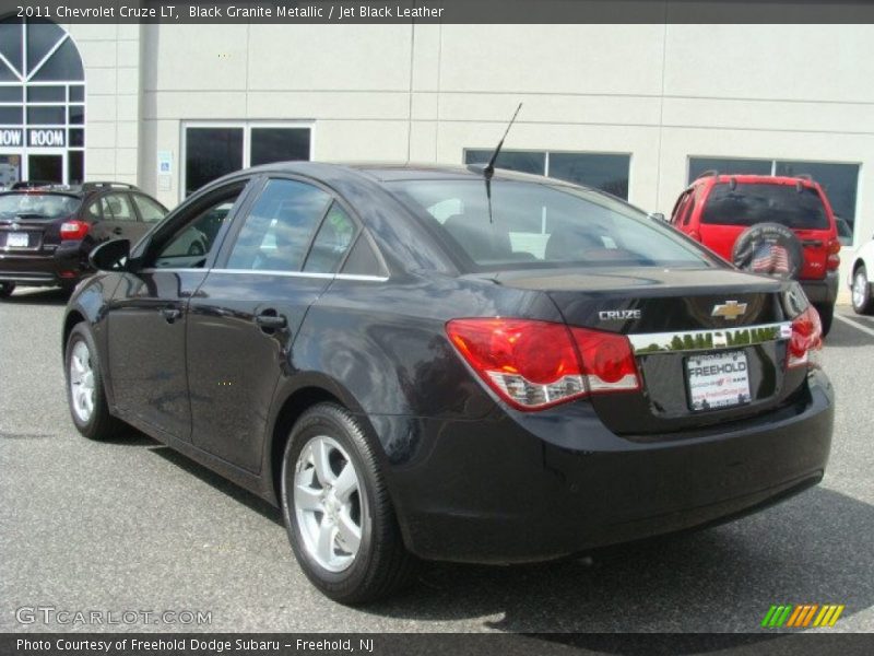 Black Granite Metallic / Jet Black Leather 2011 Chevrolet Cruze LT