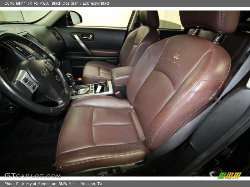 Front Seat of 2006 FX 45 AWD