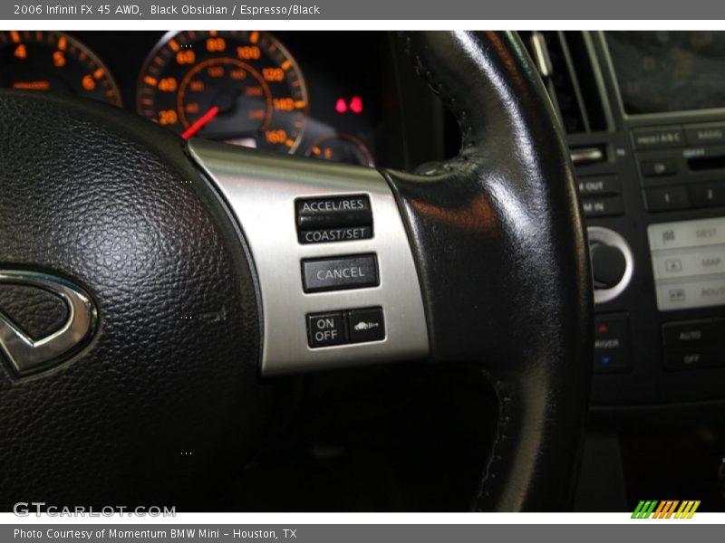 Controls of 2006 FX 45 AWD