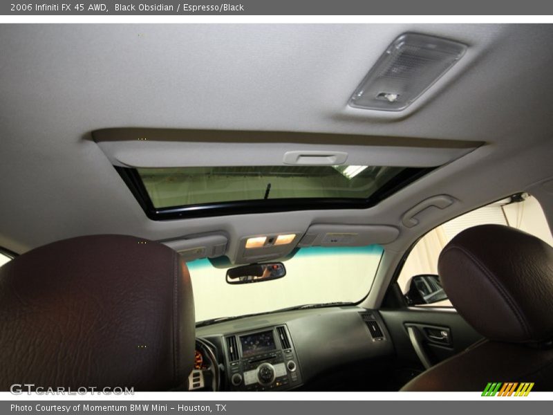 Black Obsidian / Espresso/Black 2006 Infiniti FX 45 AWD