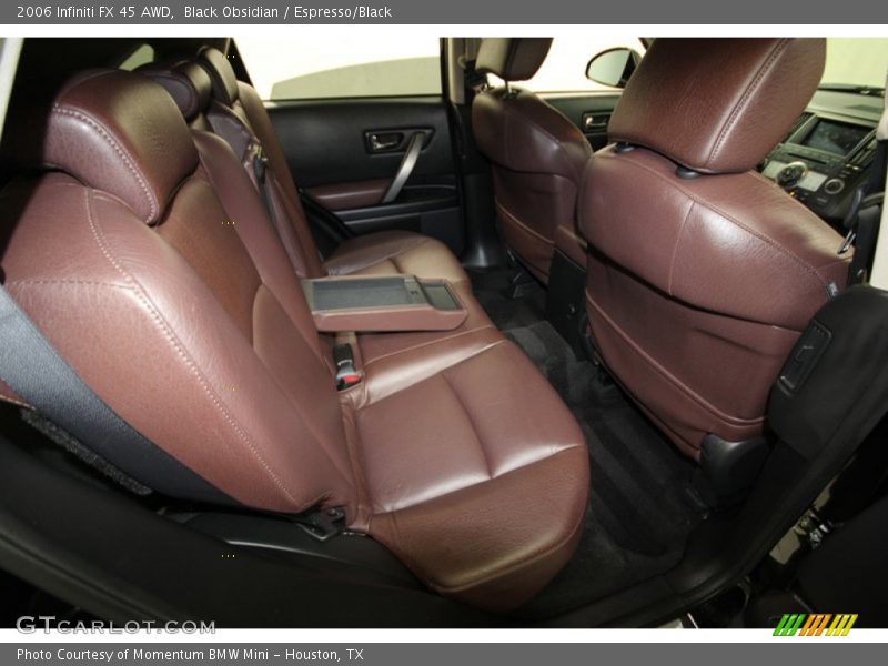 Black Obsidian / Espresso/Black 2006 Infiniti FX 45 AWD