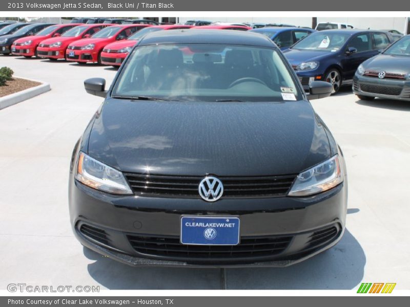 Black Uni / Titan Black 2013 Volkswagen Jetta S Sedan