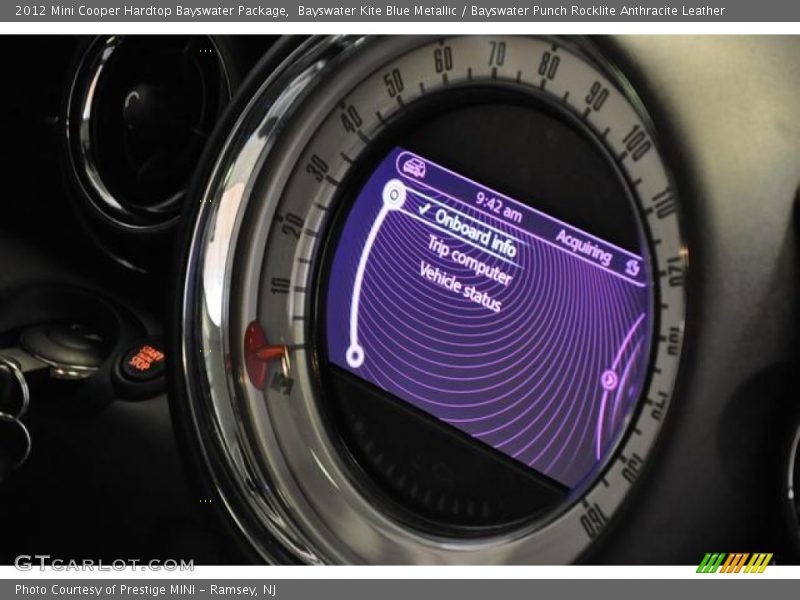 Bayswater Kite Blue Metallic / Bayswater Punch Rocklite Anthracite Leather 2012 Mini Cooper Hardtop Bayswater Package