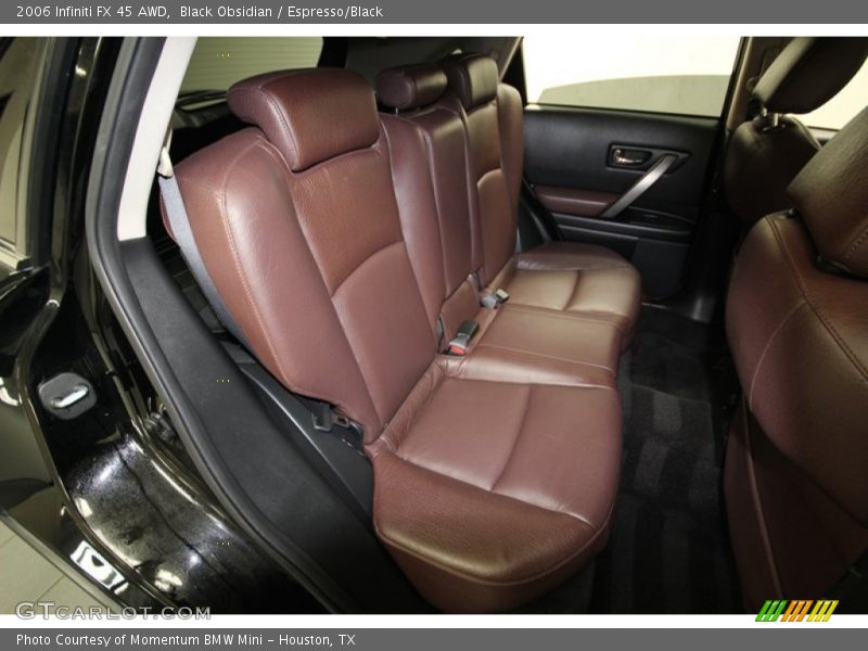 Black Obsidian / Espresso/Black 2006 Infiniti FX 45 AWD
