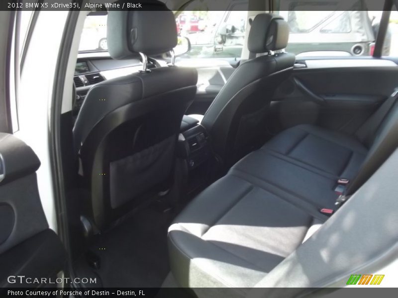 Alpine White / Black 2012 BMW X5 xDrive35i