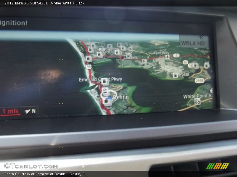 Alpine White / Black 2012 BMW X5 xDrive35i