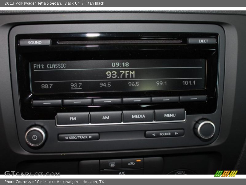 Black Uni / Titan Black 2013 Volkswagen Jetta S Sedan