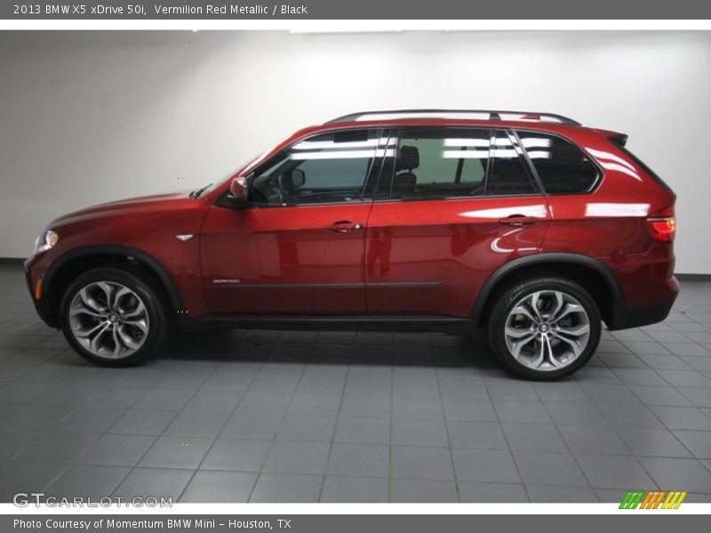  2013 X5 xDrive 50i Vermilion Red Metallic