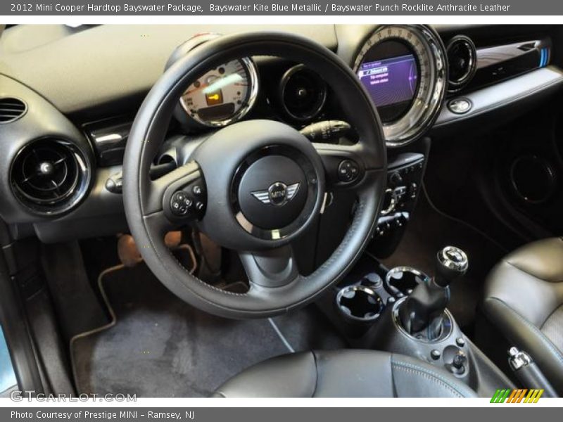 Bayswater Kite Blue Metallic / Bayswater Punch Rocklite Anthracite Leather 2012 Mini Cooper Hardtop Bayswater Package