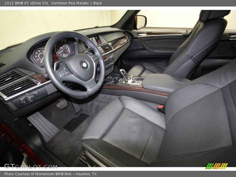  2013 X5 xDrive 50i Black Interior