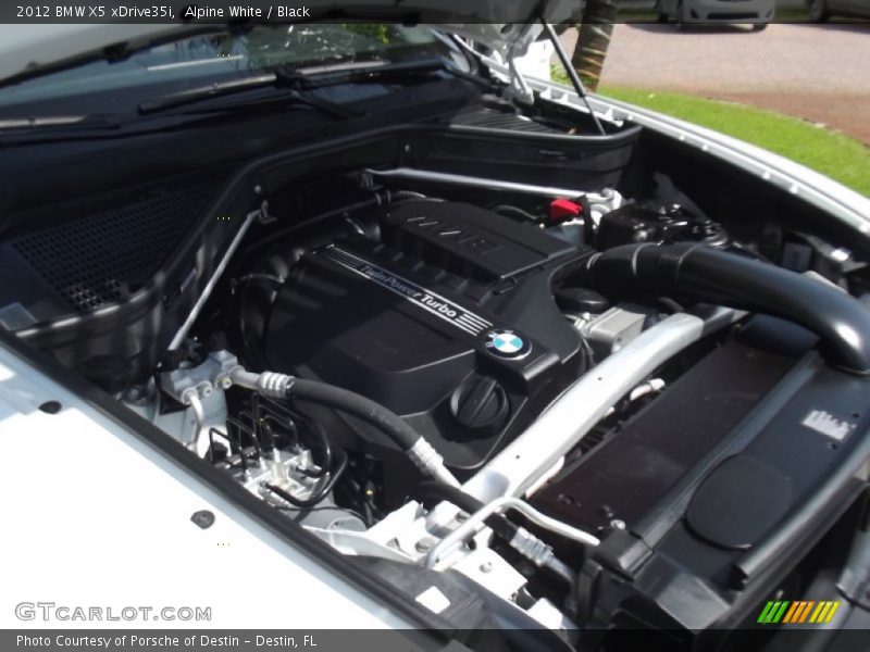Alpine White / Black 2012 BMW X5 xDrive35i