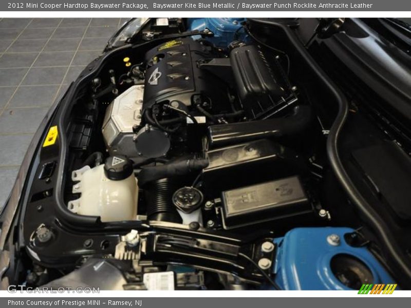 Bayswater Kite Blue Metallic / Bayswater Punch Rocklite Anthracite Leather 2012 Mini Cooper Hardtop Bayswater Package