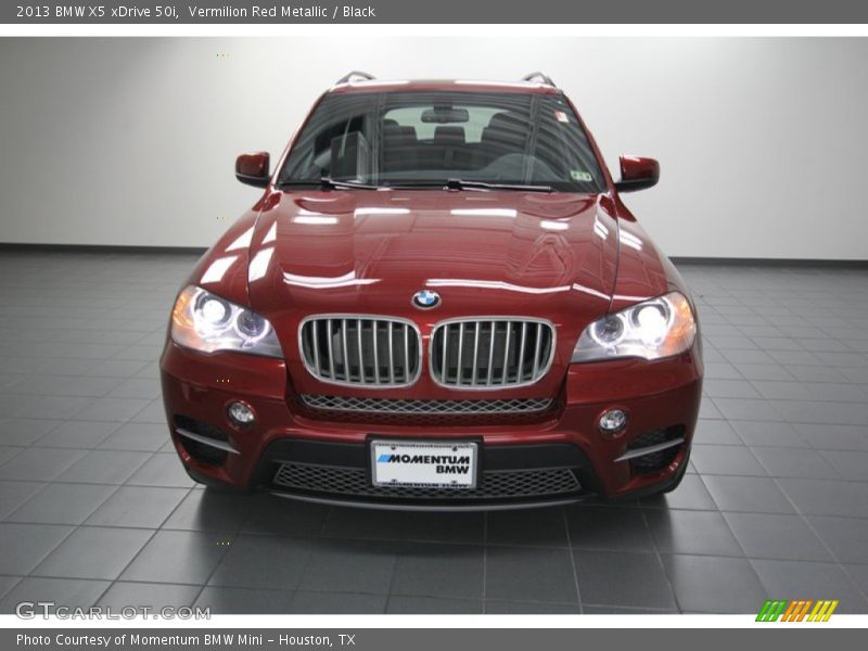 Vermilion Red Metallic / Black 2013 BMW X5 xDrive 50i