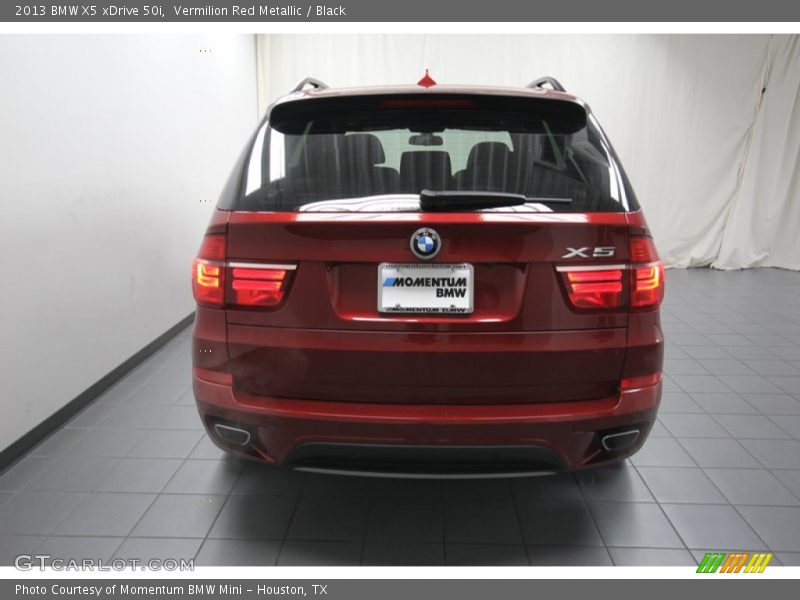 Vermilion Red Metallic / Black 2013 BMW X5 xDrive 50i