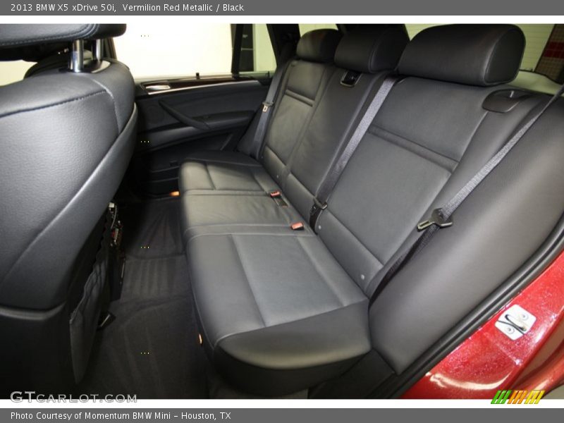 Rear Seat of 2013 X5 xDrive 50i