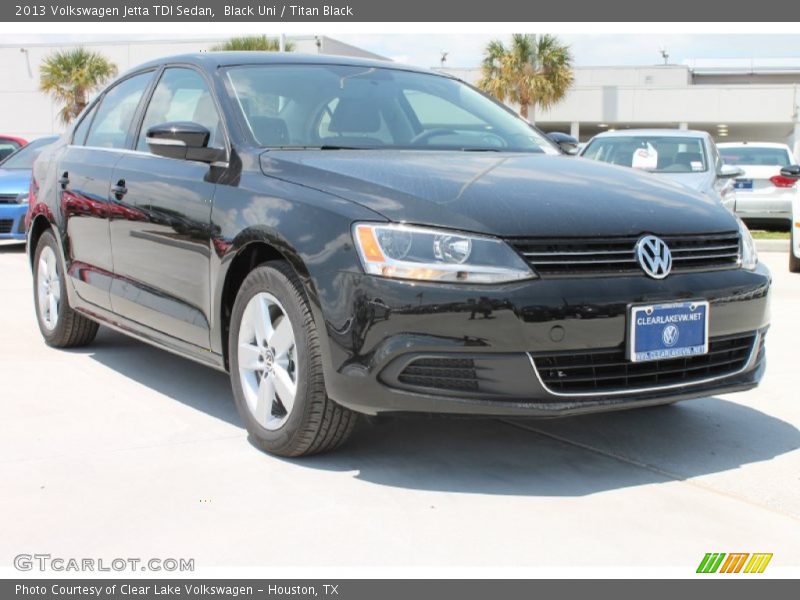 Black Uni / Titan Black 2013 Volkswagen Jetta TDI Sedan
