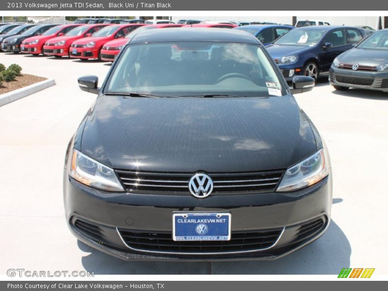 Black Uni / Titan Black 2013 Volkswagen Jetta TDI Sedan