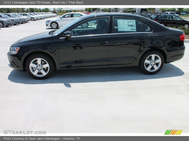 Black Uni / Titan Black 2013 Volkswagen Jetta TDI Sedan