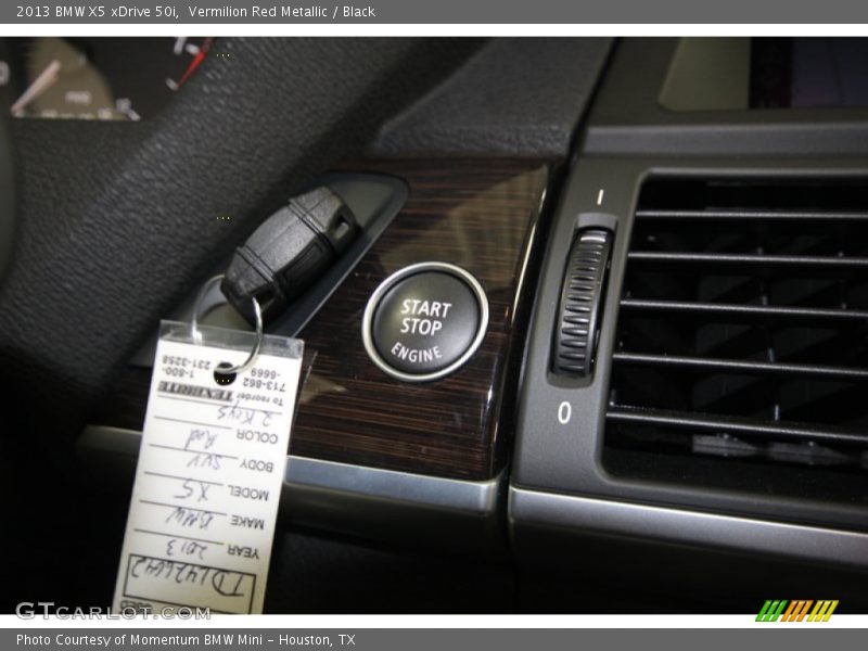 Vermilion Red Metallic / Black 2013 BMW X5 xDrive 50i