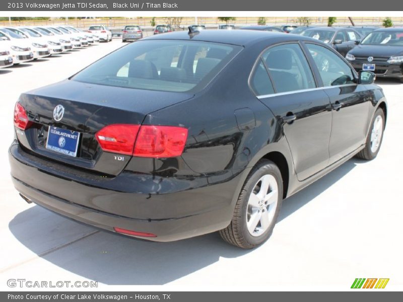 Black Uni / Titan Black 2013 Volkswagen Jetta TDI Sedan