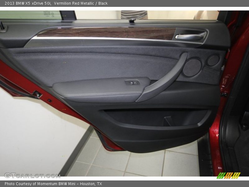 Vermilion Red Metallic / Black 2013 BMW X5 xDrive 50i