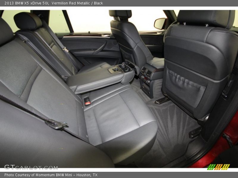 Rear Seat of 2013 X5 xDrive 50i
