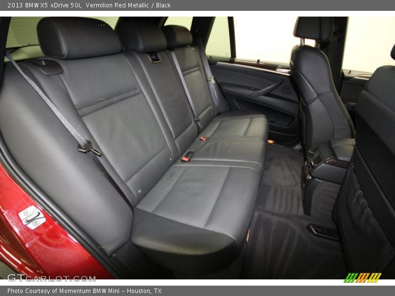 Rear Seat of 2013 X5 xDrive 50i