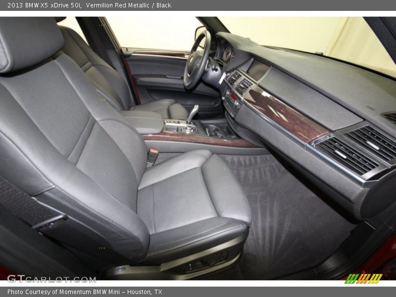 Front Seat of 2013 X5 xDrive 50i