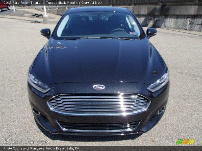 Tuxedo Black Metallic / Charcoal Black 2013 Ford Fusion Titanium