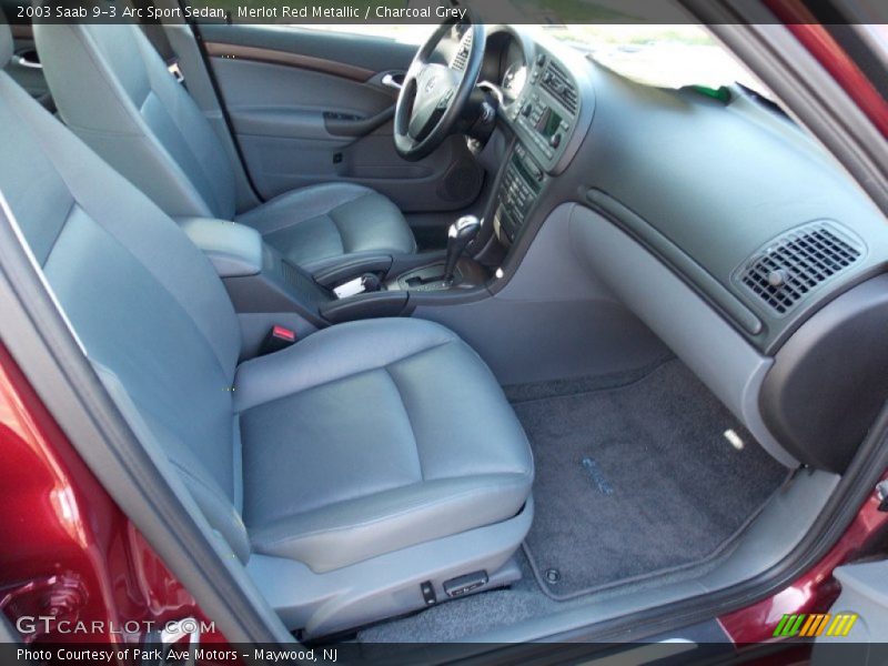 Front Seat of 2003 9-3 Arc Sport Sedan