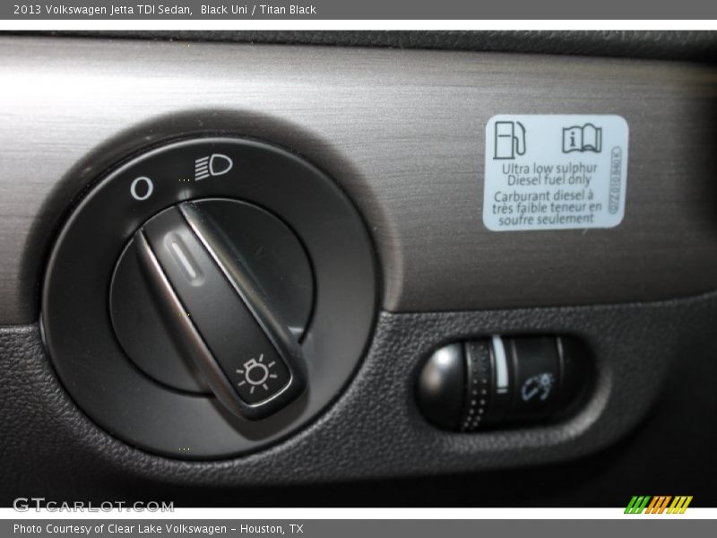 Black Uni / Titan Black 2013 Volkswagen Jetta TDI Sedan