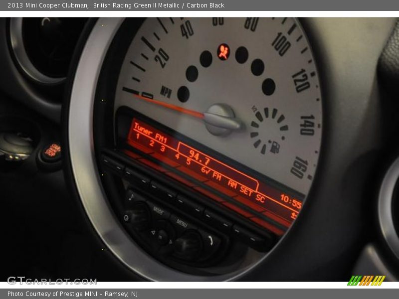 British Racing Green II Metallic / Carbon Black 2013 Mini Cooper Clubman